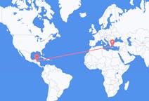 Flyrejser fra Dangriga, Belize til Santorini, Grækenland