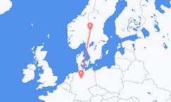 出发地 德国出发地 汉诺威目的地 瑞典罗尔巴克斯奈斯的航班