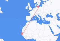 Flyg från Cap Skiring, Senegal till Berlin, Maryland, Tyskland