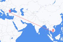 Flyrejser fra Kan Tho, Vietnam til Istanbul, Tyrkiet