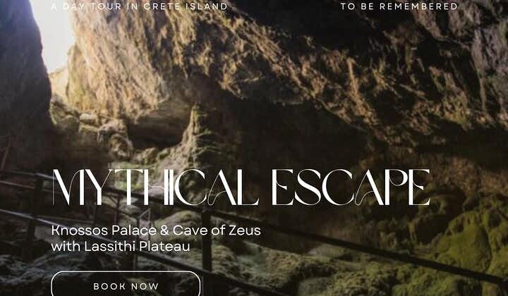 Mythical Escape: Zeus Cave & Knossos Palace with Lassithi Plateau from Heraklion