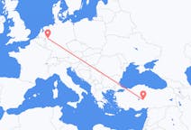 Flyg från Nevşehir, Turkiet till Düsseldorf, Tyskland