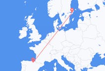 Flights from Vitoria-Gasteiz, Spain to Stockholm, Sweden