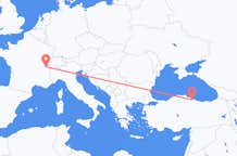 Flights from Samsun to Geneva