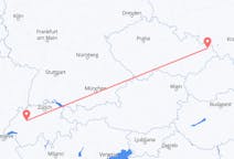 Flights from Ostrava, Czechia to Bern, Switzerland