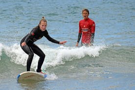 Lección de surf
