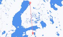 Flyreiser fra Uleåborg, til Tartu