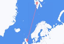 Flyreiser fra Newcastle upon Tyne, til Svalbard