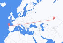Flights from Nur-Sultan to La Coruña