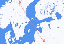 Flyreiser fra Vilnius, Litauen til Östersund, Sverige