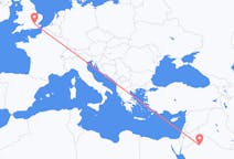 Flights from Al Jawf Region, Saudi Arabia to London, England