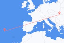 Flights from Santa Maria Island, Portugal to Satu Mare, Romania