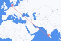 Flights from Thiruvananthapuram, India to Hamburg, Germany