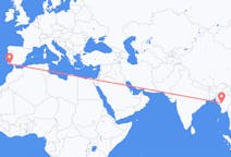 Flyrejser fra Magwe, Myanmar (Burma) til Faro, Portugal