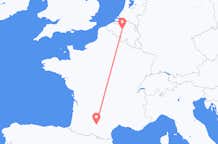 Flyreiser fra Toulouse, til Brussel