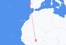 Loty z Bobo-Dioulasso w Burkina Faso do Lizbony w Portugalii