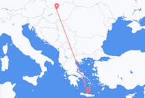 出发地 希腊出发地 伊拉克利翁目的地 匈牙利布达佩斯的航班