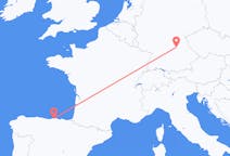 Flyg från Santander, Spanien till Nürnberg, Tyskland