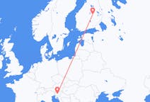 Flyreiser fra Kuopio, til Ljubljana