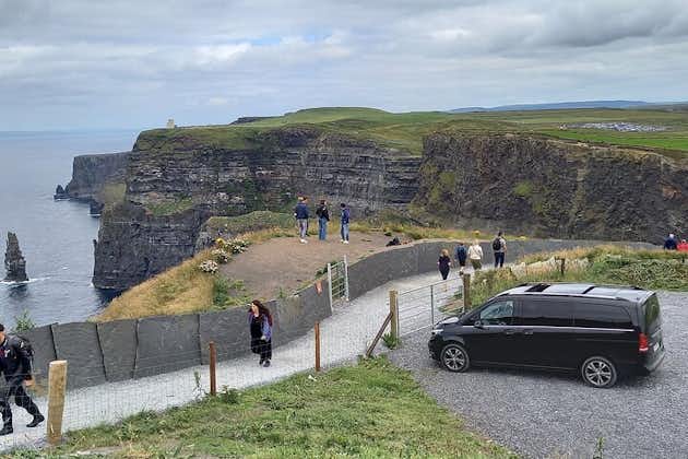 Killarney to Galway via Cliffs of Moher Private Car Service