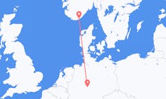 Flights from Kassel, Germany to Kristiansand, Norway