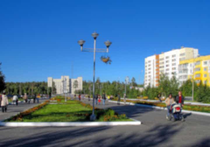 Hoteller og steder å bo i Noyabrsk, Russland
