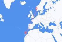 Vuelos de Ajuy, España a Stavanger, Noruega