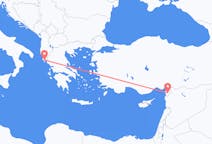 Loty z miasta Hatay Province do miasta Korfu