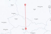 Flights from Poznań in Poland to Bratislava in Slovakia