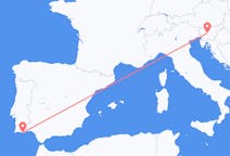 Flyrejser fra Ljubljana til Faro Distrikt