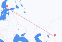 Flyreiser fra Kyzylorda, Kasakhstan til Åbo, Finland