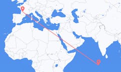 Flights from Gan, Maldives to Bergerac, France