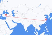 Flyg från Taizhou, Jiangsu, Kina till Adana, Turkiet