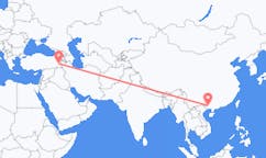 Flights from Nanning, China to Van, Turkey