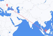 出发地 印度尼西亚坤甸目的地 罗马尼亚雅西的航班