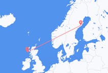 Flights from Barra, the United Kingdom to Umeå, Sweden