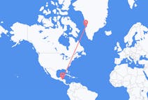 Flyg från San Pedro Sula, Honduras till Aasiaat, Grönland