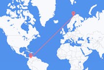 Flights from Bucaramanga, Colombia to Tromsø, Norway