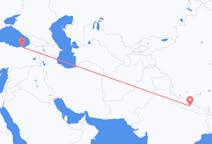 Flyg från Pokhara, Nepal till Trabzon, Turkiet
