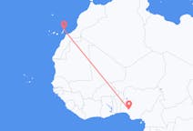 Voli dalla città di Akure per Lanzarote