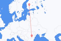 Flyg från Tammerfors, Finland till Bukarest, Finland