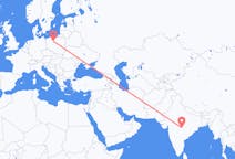 Flights from Nagpur, India to Bydgoszcz, Poland