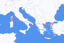 Flyrejser fra Figari til Edremit