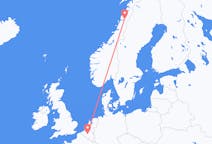 Flights from Mo i Rana, Norway to Brussels, Belgium