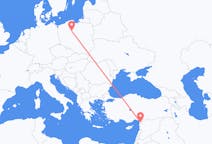 Flights from Hatay Province, Turkey to Bydgoszcz, Poland