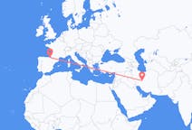出发地 伊朗出发地 伊斯法罕目的地 西班牙圣塞巴斯蒂安的航班