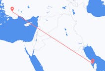 Flyreiser fra Bahrain Island, til Denizli