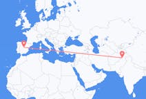 Flights from Peshawar, Pakistan to Madrid, Spain
