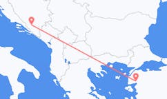 Flyreiser fra Edremit, Tyrkia til Mostar, Bosnia-Hercegovina