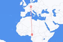 Flyreiser fra Yaoundé, Kamerun til Friedrichshafen, Tyskland